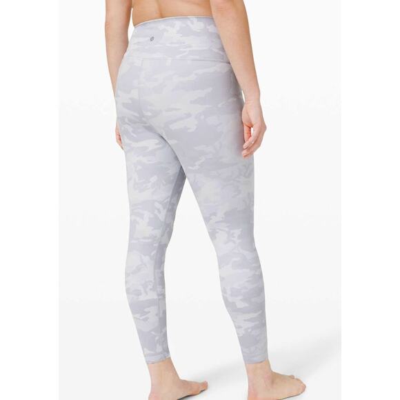 Lululemon Wunder Under Legging Size 6 /25" Incognito Camo Alpine White Starlight - Picture 3 of 11